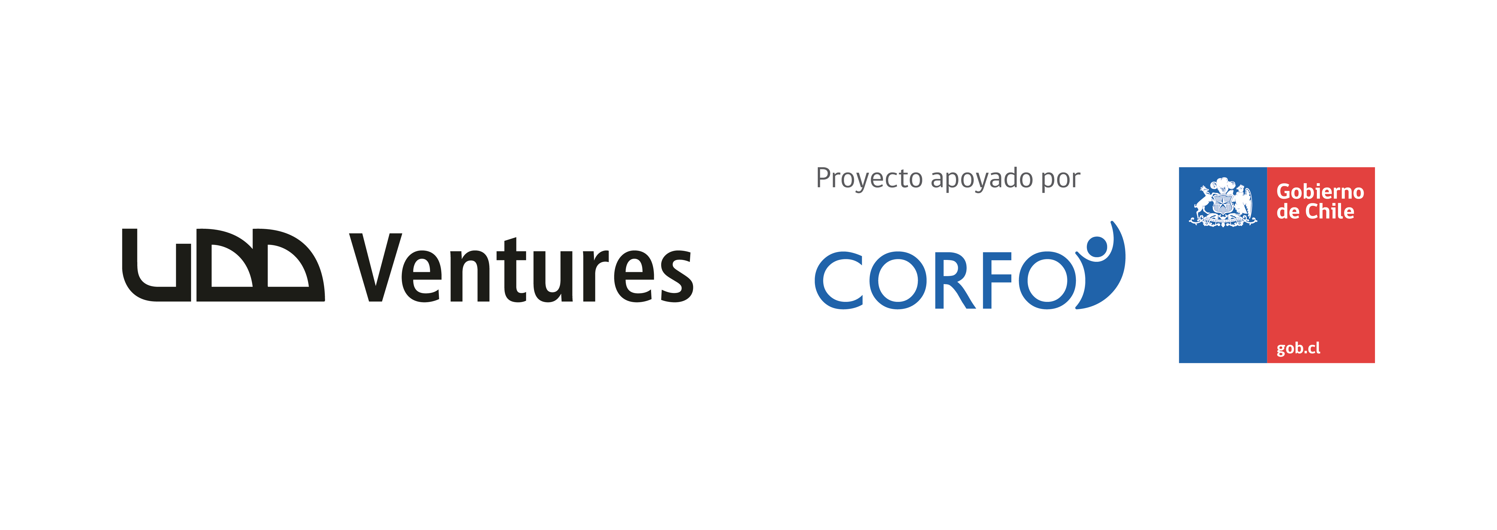 Logo Corfo y UDD Ventures