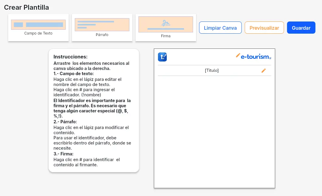 Creación plantilla dinámica
